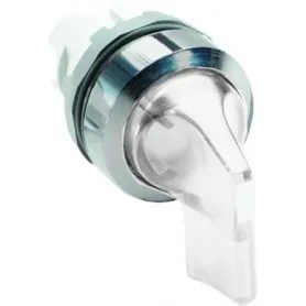 Переключатель M2SS5-21C (2-х позиционный, прозрачный, длинная ручка, с подсветкой, 90°, корпус)